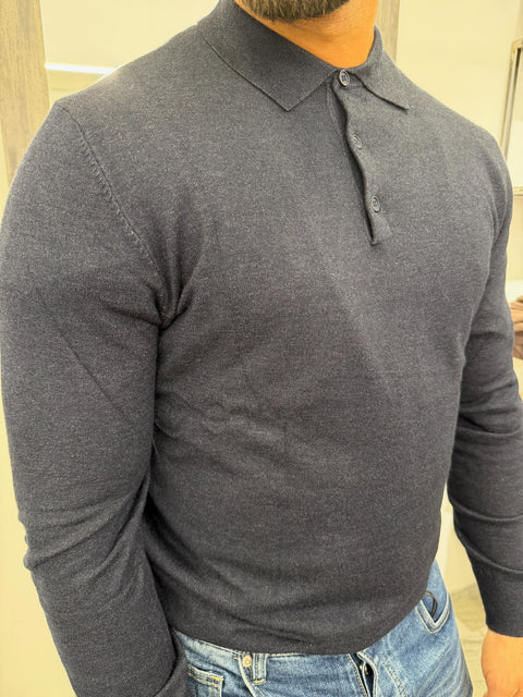 POLO MANICHE LUNGHE SLIM