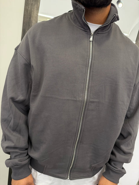 FELPA ZIP COLLETTO (FELPATA)