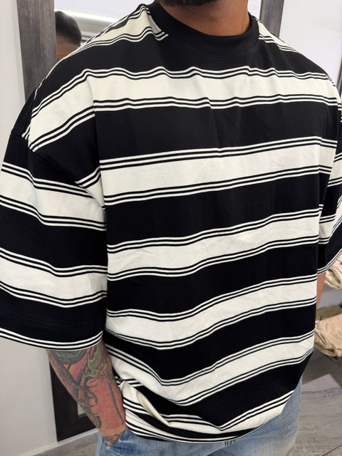 T-SHIRT OVER RIGHE mod. MIU