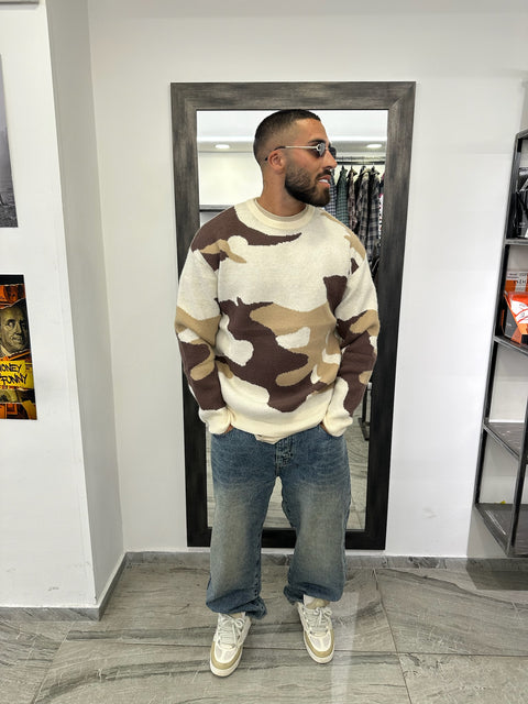 MAGLIONE CAMO