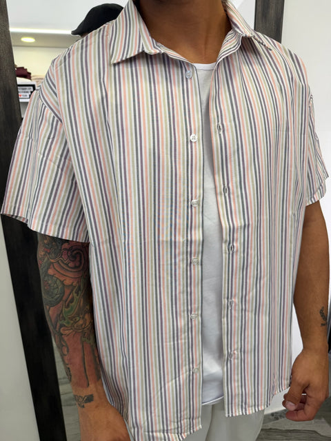 CAMICIA RIGHE W158